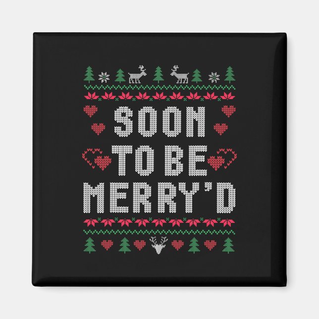 Imã Em breve, Felizes engajados Casais que combinam fe (Frente)