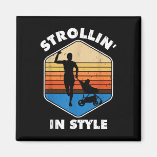 Imã Em Breve Ser Pai Strollin' Em Estilo Pai Engra