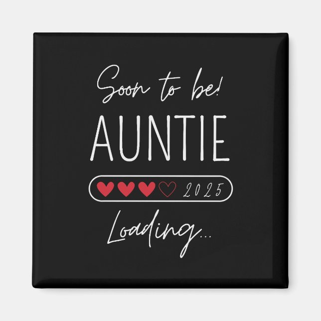 Imã Em breve, tia 2025, Tia de carregamento (Frente)