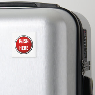 Imã em caso de emergência, empurre aqui