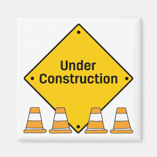 Imã Em Construção com Cones