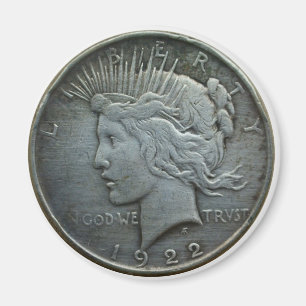 Imã Em DEUS confiamos - Moedas de 1922