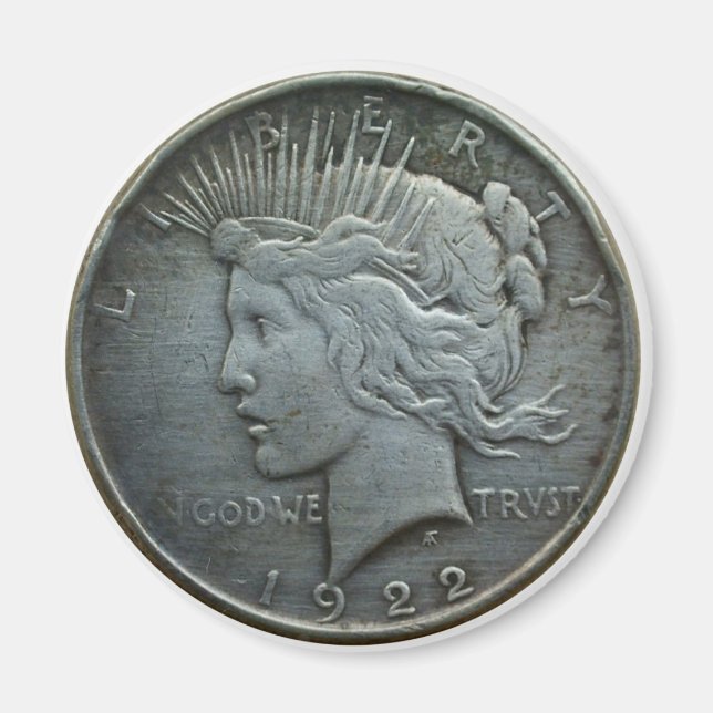 Imã Em DEUS confiamos - Moedas de 1922 (Frente)