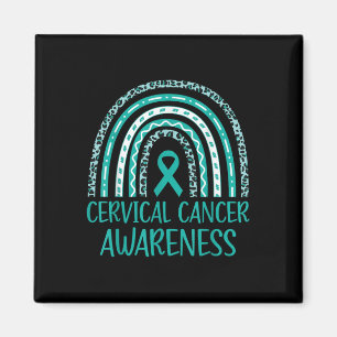 Imã Em Janeiro, Vestimos O Cancer Colar Branco E Teal