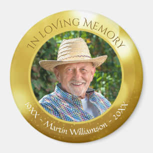 Imã Em Loving Memory Photo Memorial Keepape