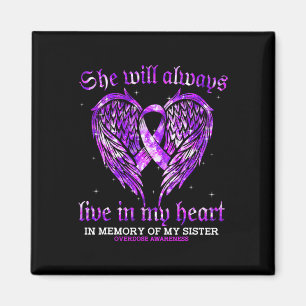 Imã Em Memória Da Minha Irmã Sobre-Dose Angel Wi