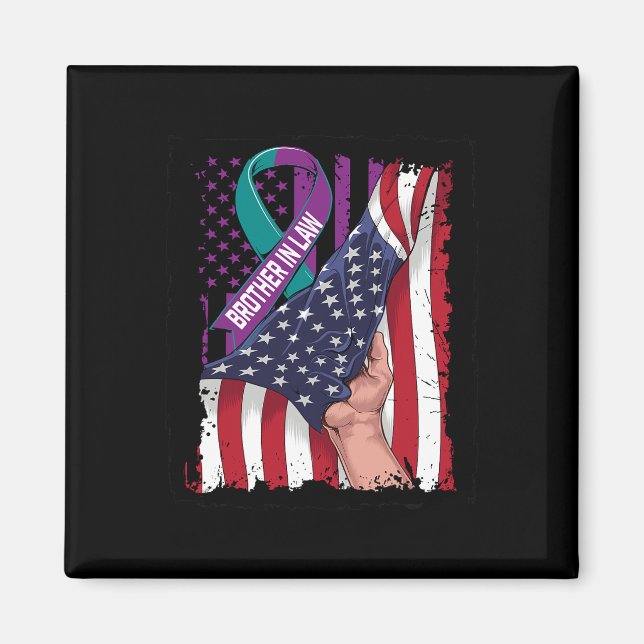 Imã Em Memória Do Irmão, Sensibilização Para O Suicídi (Frente)