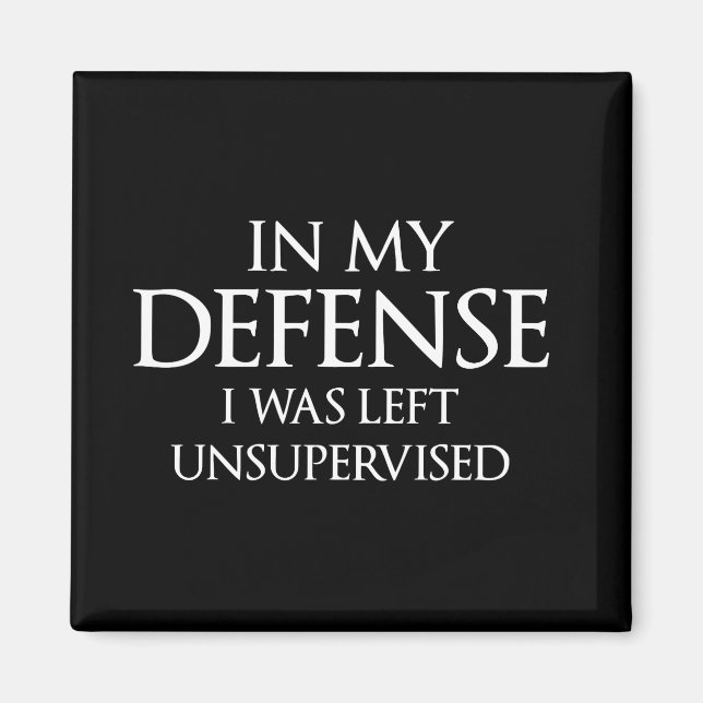 Imã Em Minha Defesa Eu Fiquei Engraçado Sem Supervisão (Frente)