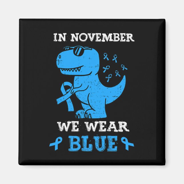 Imã Em novembro, Vestimos a Consciência da Diabetes Az (Frente)