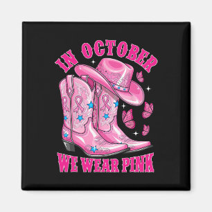 Imã Em outubro, Vestimos Gado Rosa Boot Cancer