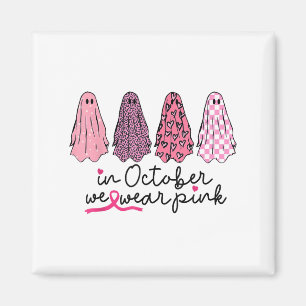 Imã Em outubro Vestimos Nk Ghost Boo Halloween Breve C