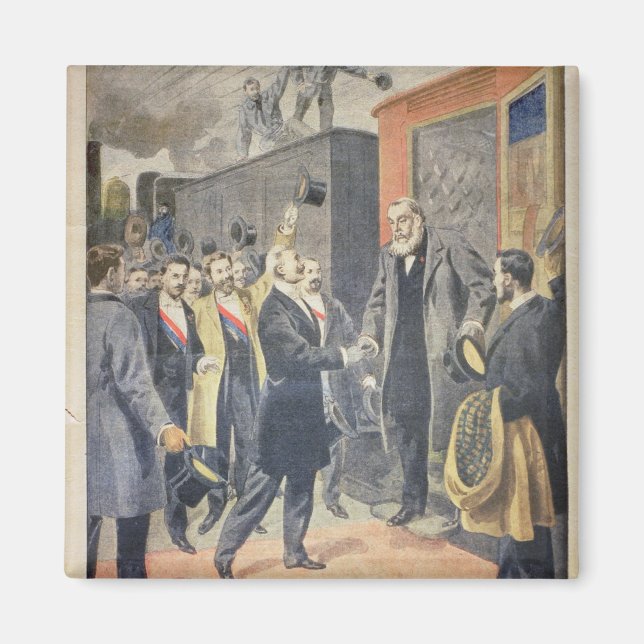 Imã Em Paris: Chegada do Presidente Kruger (Frente)