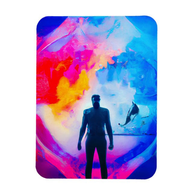 Ímã Em pé nas cores (Vertical)