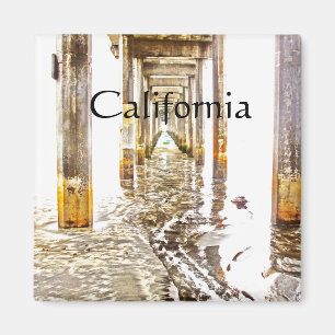 Imã Em Scripps Pier, Califórnia