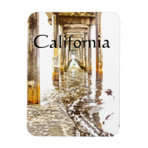 Em Scripps Pier, California Magnet