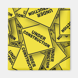 Imã Em Sinais De Construção