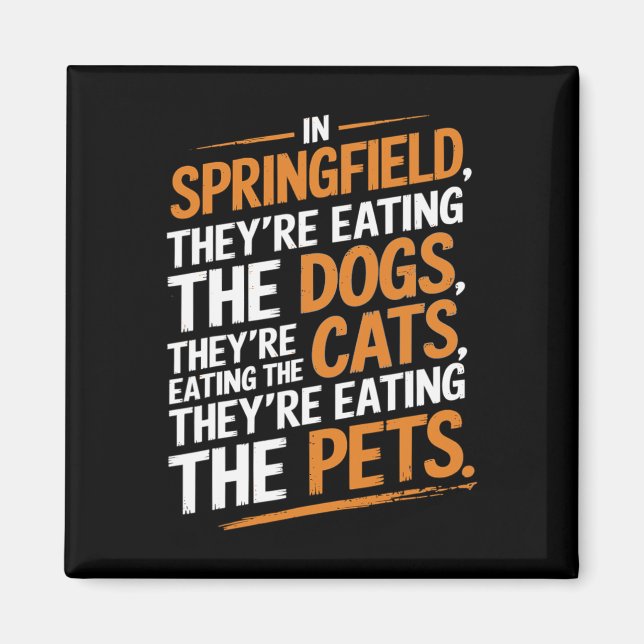 Imã Em Springfield, eles estão comendo os animais. (Frente)