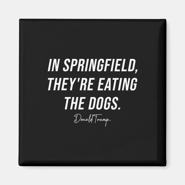 Imã Em Springfield, eles estão comendo os animais. (Frente)