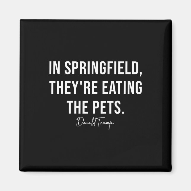 Imã Em Springfield Eles Estão Comendo Os Animais De Es (Frente)