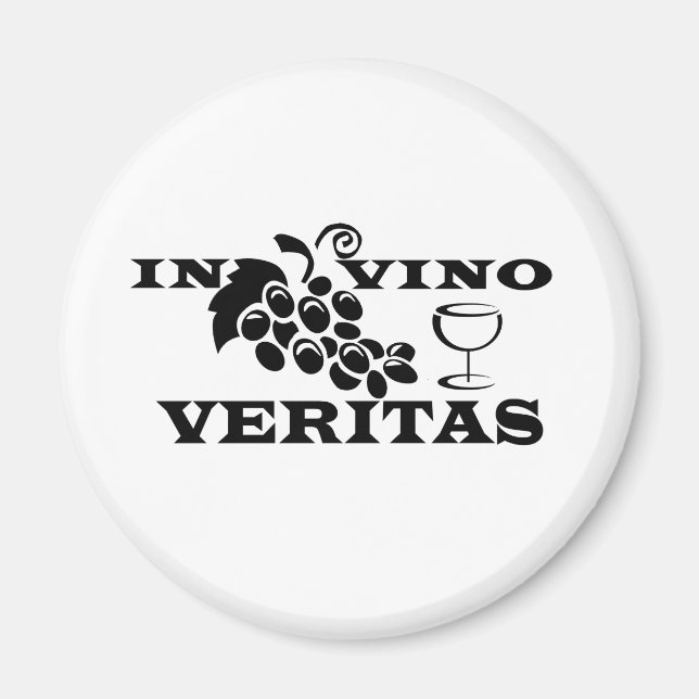 Imã em vino veritas (Frente)