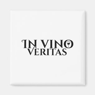 Imã Em Vino Veritas _ Latim _ Roma Antiga _ Amor Vinho