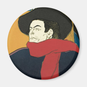 Imã Embaixadores, Aristide Bruant por Toulouse Lautrec