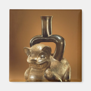 Imã Embarcação com puma, cultura de Chavin, c.90 BC