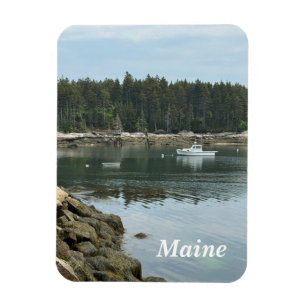 Ímã Embarcação de lagosta na costa do Maine