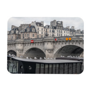 Ímã Embarcação perto de Pont Neuf - Paris