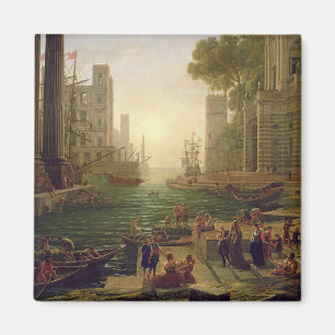 Imã Embarque de St. Paula Romana em Ostia, 1637-39