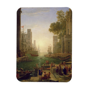 Ímã Embarque de St. Paula Romana em Ostia, 1637-39