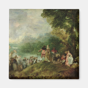Imã Embarque para Cythera, 1717