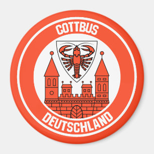 Imã Emblem Cottbus Round