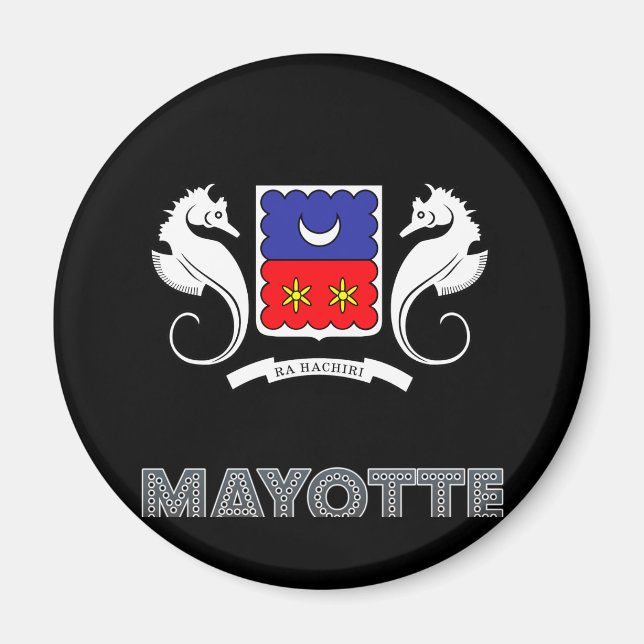 Imã Emblem Mayottian (Frente)