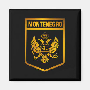 Imã Emblem Montenegro