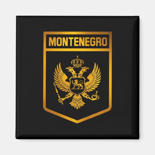 Imã Emblem Montenegro (Frente)