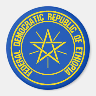 Imã Emblem redonda da Etiópia