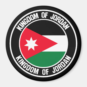 Imã Emblem redonda da Jordânia