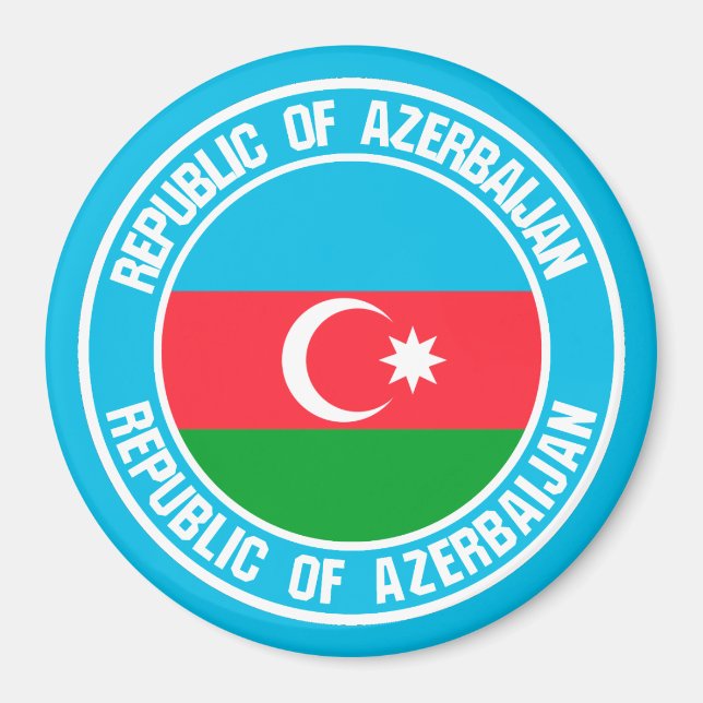 Imã Emblem redonda do Azerbaijão (Frente)