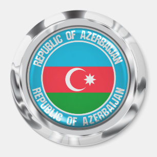 Imã Emblem redonda do Azerbaijão