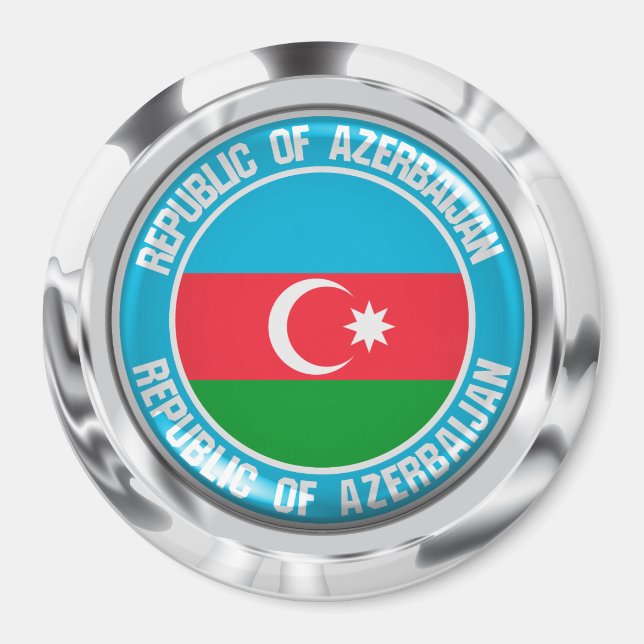 Imã Emblem redonda do Azerbaijão (Frente)