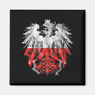 Imã Emblema da Águia da Polônia Raízes do Patrimônio P