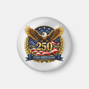 Imã Emblema da Águia do 250º Aniversário dos EUA