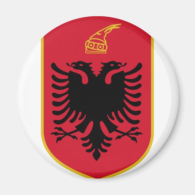 Imã emblema da albânia (Frente)