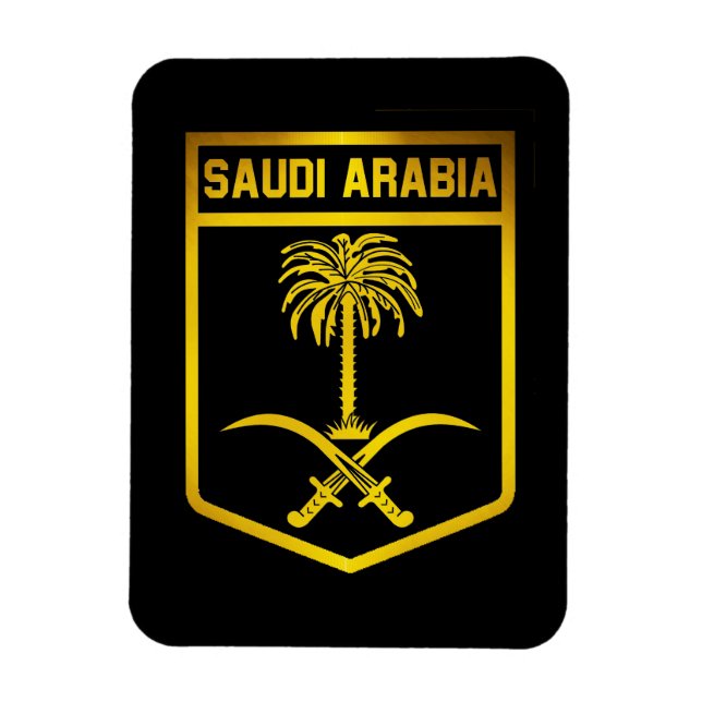 Ímã Emblema da Arábia Saudita (Vertical)