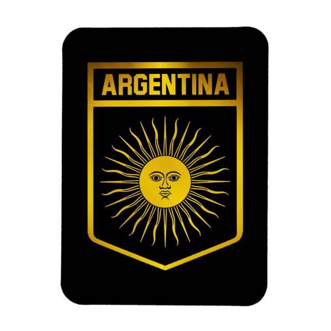 Ímã Emblema da Argentina (Vertical)