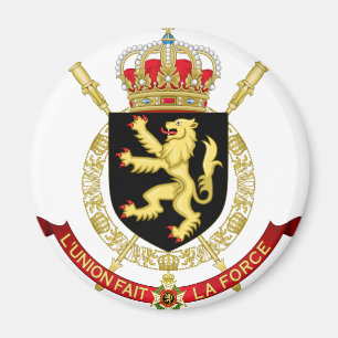 Imã emblema da Bélgica