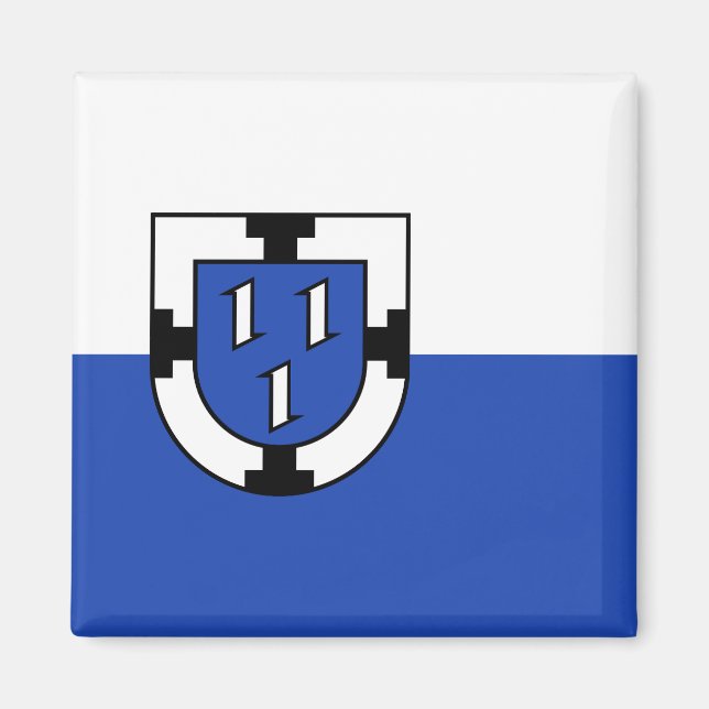 Imã emblema da cidade de Bottrop bandeira alemanha sím (Frente)