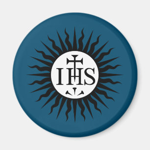 Imã Emblema da Companhia de Jesus Monograma