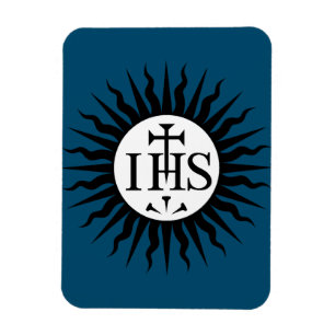 Ímã Emblema da Companhia de Jesus Monograma